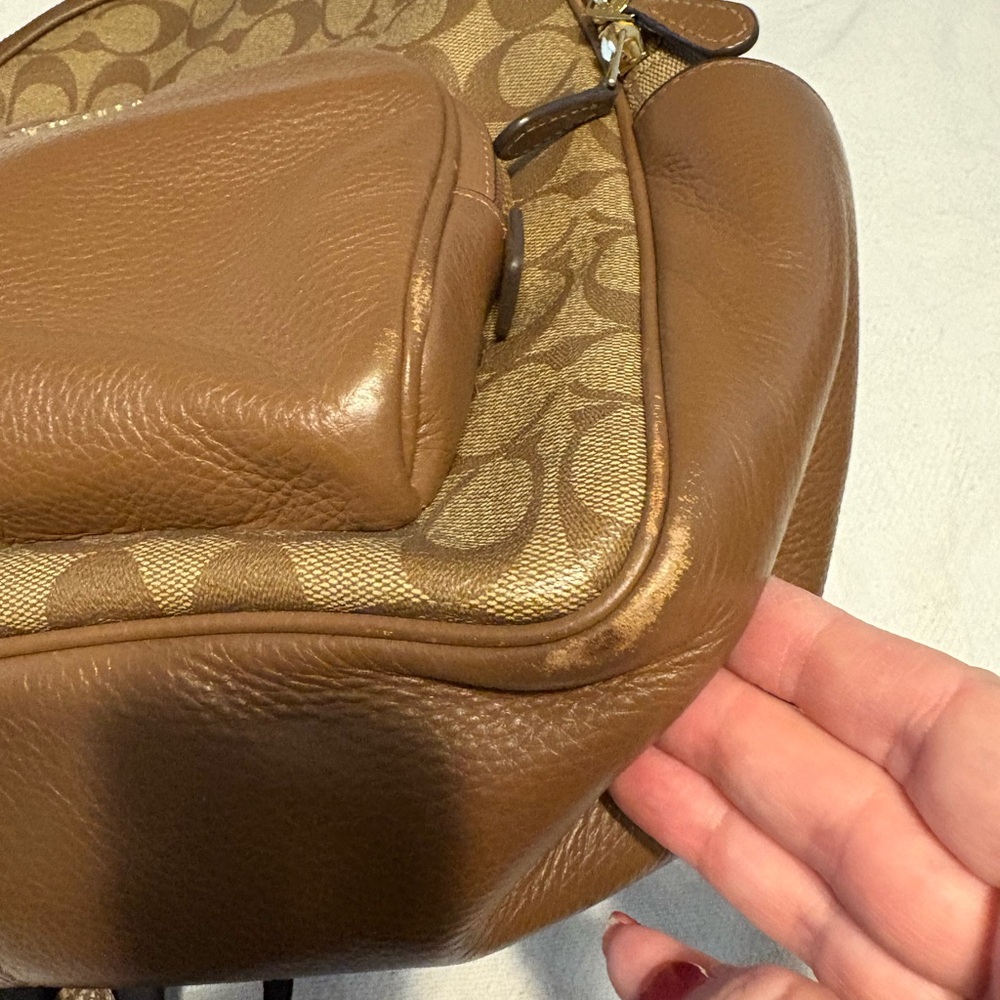 Coach Court Backpack In Signature Canvas - Picture 11 of 16